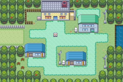 Extracted New Bark Town map